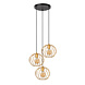 Lucide DANZA - Hängeleuchte - Ø 50 cm - 3xE27 - Matt Gold / Messing
