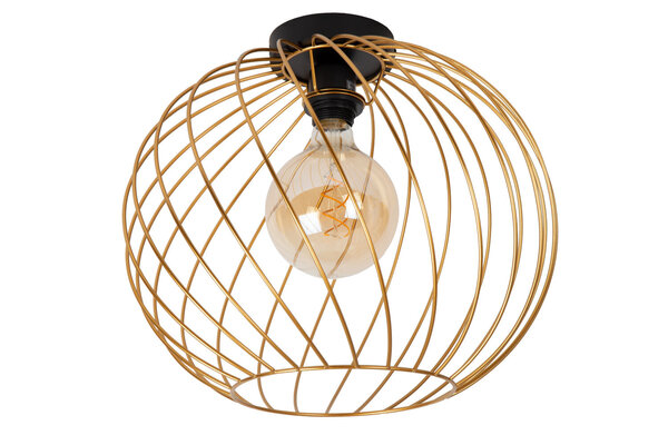Lucide DANZA - Deckenleuchte - Ø 40 cm - 1xE27 - Matt Gold / Messing