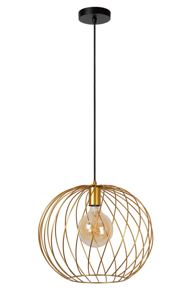 Lucide DANZA - Pendelleuchte - Ø 40 cm - 1xE27 - Mattes Gold / Messing Lucide DANZA - Pendelleuchte - Ø 40 cm - 1xE27 - Mattes Gold / Messing