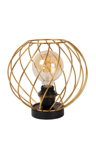 Lucide DANZA - Tischleuchte - Ø 25 cm - 1xE27 - Mattes Gold / Messing Lucide DANZA - Tischleuchte - Ø 25 cm - 1xE27 - Mattes Gold / Messing