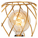 Lucide DANZA - Tischleuchte - Ø 25 cm - 1xE27 - Mattes Gold / Messing Lucide DANZA - Tischleuchte - Ø 25 cm - 1xE27 - Mattes Gold / Messing