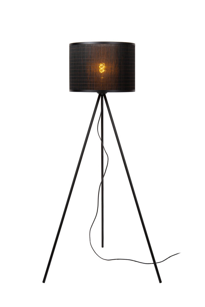 Lucide TAGALOG - Stehleuchte - Ø 55 cm - 1xE27 - Schwarz Lucide TAGALOG - Stehleuchte - Ø 55 cm - 1xE27 - Schwarz