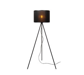 Lucide TAGALOG - Stehleuchte - Ø 55 cm - 1xE27 - Schwarz