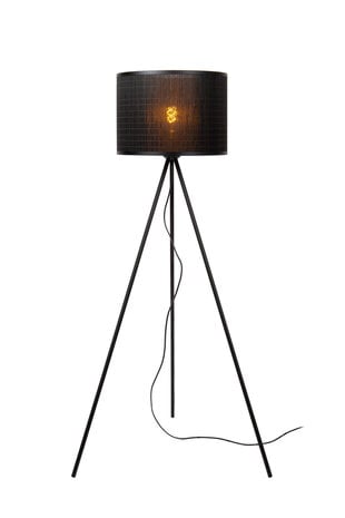 Lucide TAGALOG - Stehleuchte - Ø 55 cm - 1xE27 - Schwarz Lucide TAGALOG - Stehleuchte - Ø 55 cm - 1xE27 - Schwarz