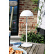 Lucide JOY - Wiederaufladbare Tischleuchte Innen/Außen - Batterie/Batterie - Ø 12 cm - LED Dimb. - 1x1,5W 3000K - IP54 - Weiß