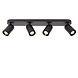 Lucide PUNCH - Deckenstrahler - 4xGU10 - Schwarz Lucide PUNCH - Deckenstrahler - 4xGU10 - Schwarz