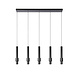 Lucide MARGARY - Hängeleuchte - LED Dimb. - 5x4,2W 2700K - Schwarz Lucide MARGARY - Hängeleuchte - LED Dimb. - 5x4,2W 2700K - Schwarz