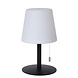 Lucide RIO - Wiederaufladbare Tischleuchte Innen/Außen - Batterie/Batterie - Ø 15,5 cm - LED Dimb. - 1x1,8W 3000K - IP44 - RGB - Mehrfarbig