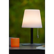 Lucide RIO - Wiederaufladbare Tischleuchte Innen/Außen - Batterie/Batterie - Ø 15,5 cm - LED Dimb. - 1x1,8W 3000K - IP44 - RGB - Mehrfarbig