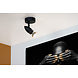 Lucide CARO - Deckenstrahler - Ø 9 cm - 1xGU10 - Schwarz Lucide CARO - Deckenstrahler - Ø 9 cm - 1xGU10 - Schwarz