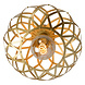 Lucide WOLFRAM - Deckenleuchte - Ø 30 cm - 1xE27 - Matt Gold / Messing Lucide WOLFRAM - Deckenleuchte - Ø 30 cm - 1xE27 - Matt Gold / Messing