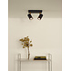 Lucide GRONY - Deckenstrahler - LED Dim to warm - GU10 - 2x5W 2200K/3000K - Schwarz Lucide GRONY - Deckenstrahler - LED Dim to warm - GU10 - 2x5W 2200K/3000K - Schwarz