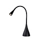 Lucide ZOZY - Schreibtischlampe - LED 3 StepDim - 1x4W 3000K - Schwarz