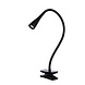 Lucide ZOZY - Klemmleuchte - LED 3 StepDim - 1x4W 3000K - Schwarz Lucide ZOZY - Klemmleuchte - LED 3 StepDim - 1x4W 3000K - Schwarz