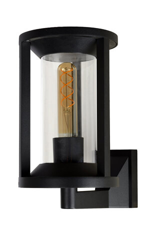 Lucide CADIX - Wandleuchte Innen/Außen - 1xE27 - IP65 - Schwarz Lucide CADIX - Wandleuchte Innen/Außen - 1xE27 - IP65 - Schwarz