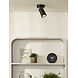Lucide XYRUS - Deckenstrahler - Ø 9 cm - LED Dim to warm - GU10 - 1x5W 2200K/3000K - Schwarz