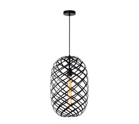 Lucide WOLFRAM - Hängeleuchte - Ø 32 cm - 1xE27 - Schwarz Lucide WOLFRAM - Hängeleuchte - Ø 32 cm - 1xE27 - Schwarz