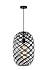 WOLFRAM - Hängeleuchte - Ø 32 cm - 1xE27 - Schwarz