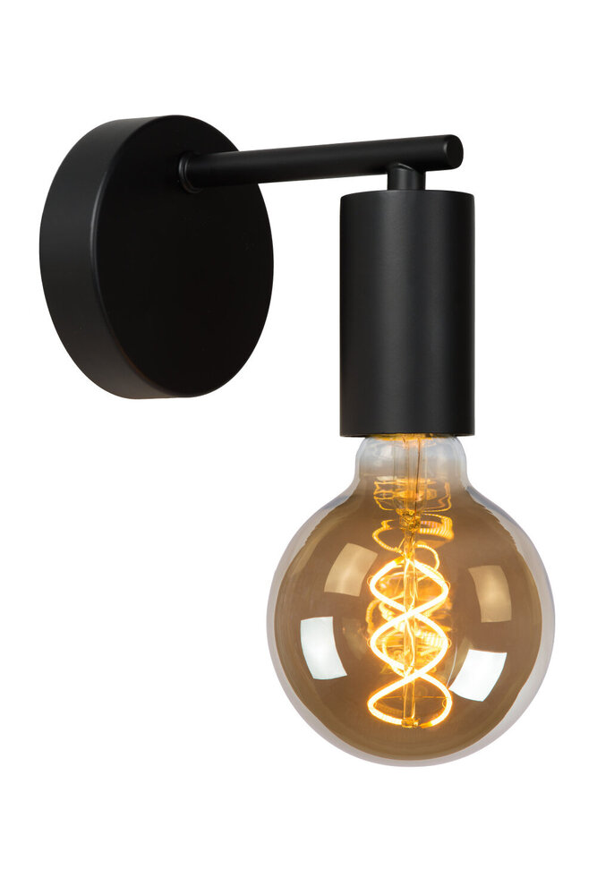 Lucide LEANNE - Wandleuchte - 1xE27 - Schwarz Lucide LEANNE - Wandleuchte - 1xE27 - Schwarz