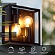 Lucide DUKAN - Deckenleuchte Indoor/Outdoor - 2xE27 - IP65 - Schwarz