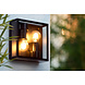 Lucide DUKAN - Deckenleuchte Indoor/Outdoor - 2xE27 - IP65 - Schwarz