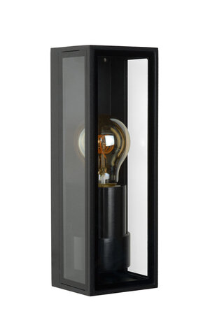 Lucide DUKAN - Wandleuchte Innen/Außen - 1xE27 - IP65 - Schwarz Lucide DUKAN - Wandleuchte Innen/Außen - 1xE27 - IP65 - Schwarz