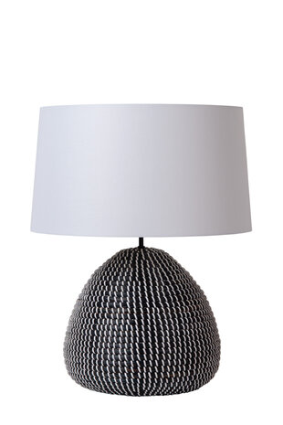 Lucide Premium MADUKA - Tischleuchte - Ø 45 cm - 1xE27 - Schwarz Lucide Premium MADUKA - Tischleuchte - Ø 45 cm - 1xE27 - Schwarz