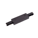 Lucide TRACK Starter-Stromversorgung - 1-Phasen-Schienensystem / Stromschienenbeleuchtung - Double - Black (Extension)
