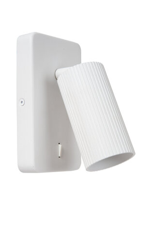 Lucide CLUBS - Bettleuchte / Wandleuchte - 1xGU10 - Weiß