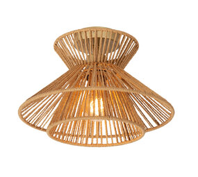 Lucide TASMAN - Deckenleuchte - Ø 32 cm - 1xE27 - Natur Lucide TASMAN - Deckenleuchte - Ø 32 cm - 1xE27 - Natur