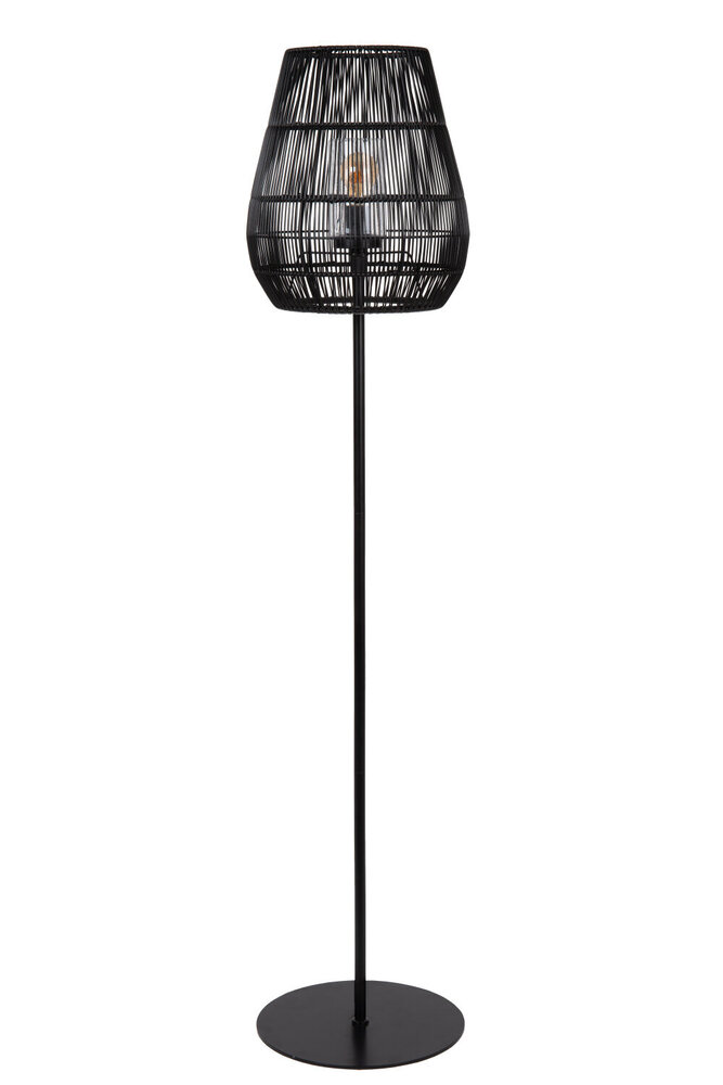 Lucide NERIDA - Stehleuchte Indoor/Outdoor - Ø 35 cm - 1xE27 - IP44 - Schwarz Lucide NERIDA - Stehleuchte Indoor/Outdoor - Ø 35 cm - 1xE27 - IP44 - Schwarz