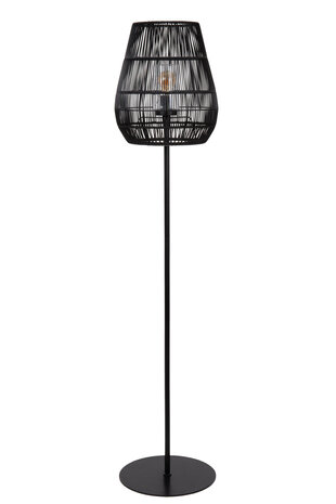 Lucide NERIDA - Stehleuchte Indoor/Outdoor - Ø 35 cm - 1xE27 - IP44 - Schwarz Lucide NERIDA - Stehleuchte Indoor/Outdoor - Ø 35 cm - 1xE27 - IP44 - Schwarz