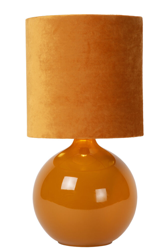 Lucide ESTERAD - Tischleuchte - Ø 24 cm - 1xE14 - Ockergelb Lucide ESTERAD - Tischleuchte - Ø 24 cm - 1xE14 - Ockergelb