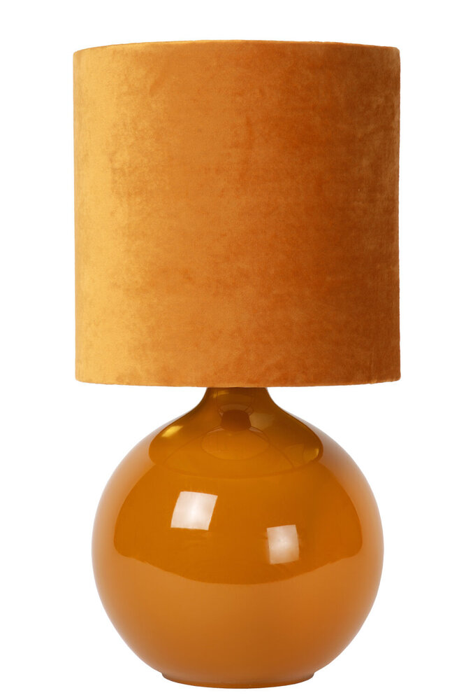 Lucide ESTERAD - Tischleuchte - Ø 24 cm - 1xE14 - Ockergelb Lucide ESTERAD - Tischleuchte - Ø 24 cm - 1xE14 - Ockergelb