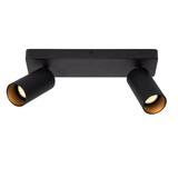 Lucide CLUBS - Deckenstrahler - 2xGU10 - Schwarz