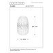 Lucide FLORES - Tischleuchte - Ø 14,1 cm - 1xE14 - Weiß Lucide FLORES - Tischleuchte - Ø 14,1 cm - 1xE14 - Weiß