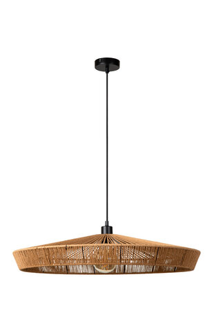 Lucide YUNKAI - Hängeleuchte - Ø 70 cm - 1xE27 - Natur Lucide YUNKAI - Hängeleuchte - Ø 70 cm - 1xE27 - Natur