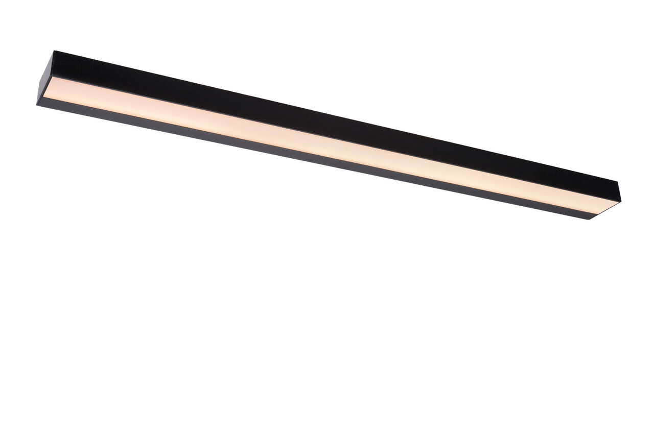 Lucide ALEXA - Wandleuchte Bad - LED - 1x13W 3000K - IP44 - Schwarz Lucide ALEXA - Wandleuchte Bad - LED - 1x13W 3000K - IP44 - Schwarz