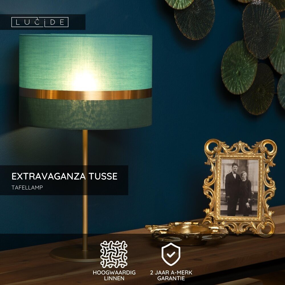 Lucide EXTRAVAGANZA TUSSE - Tischleuchte - Ø 30 cm - 1xE14 - Grün Lucide EXTRAVAGANZA TUSSE - Tischleuchte - Ø 30 cm - 1xE14 - Grün