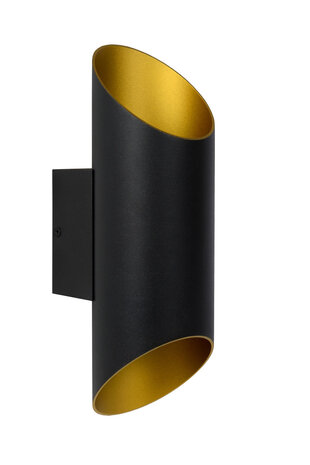 Lucide QUIRIJN - Wandleuchte - Ø 10 cm - 1xG9 - Schwarz