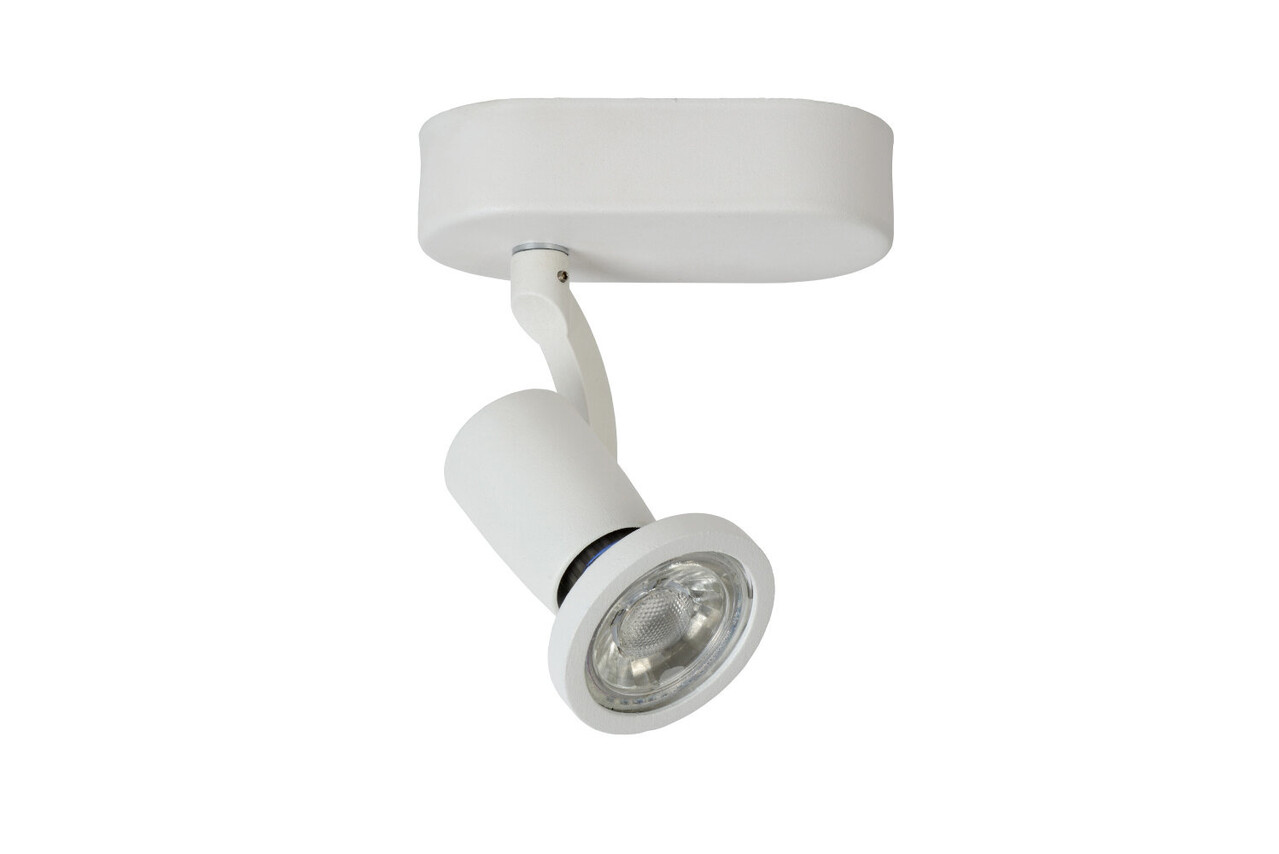 Lucide JASTER-LED - Deckenstrahler - LED - GU10 - 1x5W 2700K - Weiß Lucide JASTER-LED - Deckenstrahler - LED - GU10 - 1x5W 2700K - Weiß