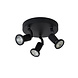 Lucide JASTER-LED - Deckenstrahler - Ø 20 cm - LED - GU10 - 3x5W 2700K - Schwarz Lucide JASTER-LED - Deckenstrahler - Ø 20 cm - LED - GU10 - 3x5W 2700K - Schwarz