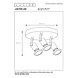 Lucide JASTER-LED - Deckenstrahler - Ø 20 cm - LED - GU10 - 3x5W 2700K - Schwarz Lucide JASTER-LED - Deckenstrahler - Ø 20 cm - LED - GU10 - 3x5W 2700K - Schwarz