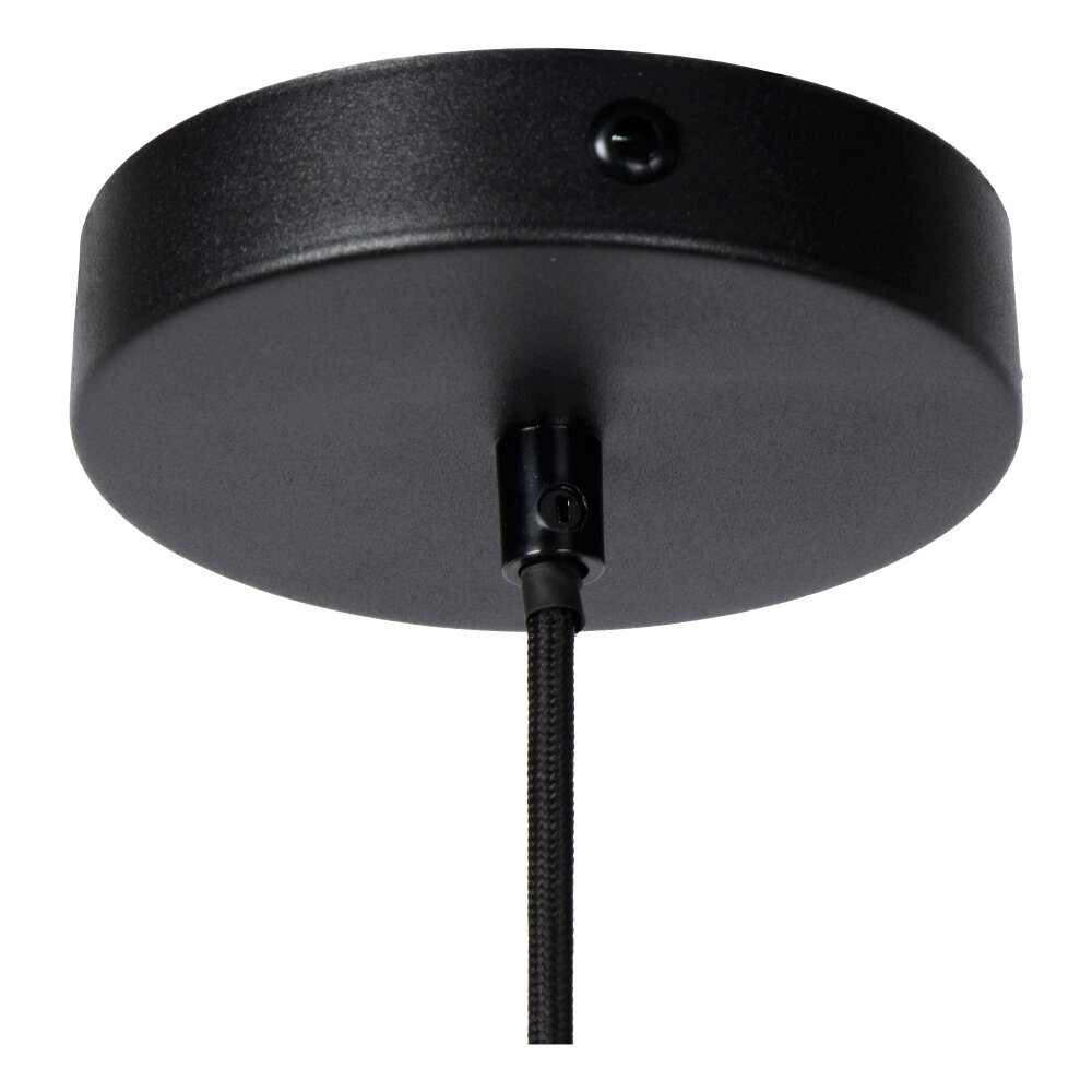 Lucide JOVA - Hängeleuchte - Ø 10 cm - 1xE27 - Schwarz