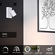 Lucide NIGEL - Nachttischlampe / Wandlampe - LED Dim to warm - GU10 - 1x5W 2200K/3000K - Mit USB-Ladestation - Weiß Lucide NIGEL - Nachttischlampe / Wandlampe - LED Dim to warm - GU10 - 1x5W 2200K/3000K - Mit USB-Ladestation - Weiß