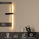 Lucide SEGIN - Wandleuchte - LED - 1x6W 2700K - Schwarz