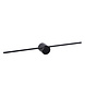 Lucide MIZAR - Wandleuchte Badezimmer - LED - 1x6W 2700K - IP44 - Schwarz Lucide MIZAR - Wandleuchte Badezimmer - LED - 1x6W 2700K - IP44 - Schwarz