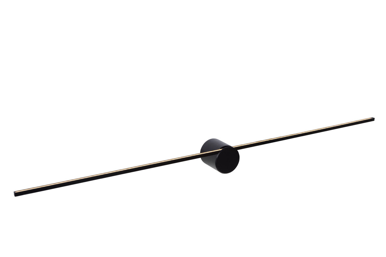 Lucide MIZAR - Wandleuchte Badezimmer - LED - 1x11W 2700K - IP44 - Schwarz Lucide MIZAR - Wandleuchte Badezimmer - LED - 1x11W 2700K - IP44 - Schwarz