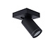 Lucide TAYLOR - Deckenstrahler für das Badezimmer - LED Dim to warm - GU10 - 1x5W 2200K/3000K - IP44 - Schwarz Lucide TAYLOR - Deckenstrahler für das Badezimmer - LED Dim to warm - GU10 - 1x5W 2200K/3000K - IP44 - Schwarz