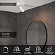 Lucide TAYLOR - Deckenstrahler Bad - LED Dim to warm - GU10 - 1x5W 2200K/3000K - IP44 - Weiß